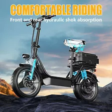 500W Adult Ebike Peak Motor Folding 36V 13AH Electric Bicycle 20MPH 25Mile Range