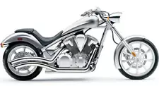 Cobra Speedster Swept Exhaust System Chrome #1233 Honda VT1300 (For: 2010 Honda Sabre 1300)