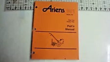 ARIENS REAR TINE TILLER 901 SERIES PARTS MANUAL COLLECTOR VINTAGE OEM 001545