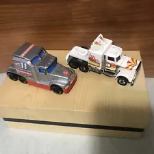 HOT WHEELS #381 RACE TRUCK SERIES KENWORTH T600 76 BIG RIG LONG SHOT 3921 lot