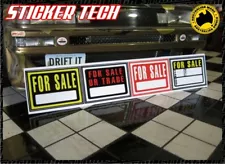 1:10 1:8 SCALE FOR SALE STICKER DECAL SIGN FITS AXIAL SCX10 TAMIYA RC4WD TF2