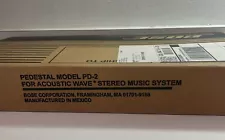 Pedestal Model PD-2 Acoustic Wave Bose New