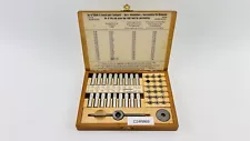 Watchmaker Bergeon 30010 Set Of Dies Screw Taps Thread Making Set Swiss