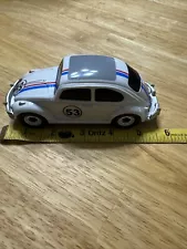 Herbie Fully Loaded VW Beetle Bug Pull Back Car 1/32 Plastic