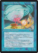 MTG Rare Phantasmal Sphere x 1 SP - Alliances