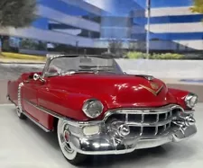 Franklin Mint 1953 Cadillac Eldorado Convertible 1:24 Red LE Complete