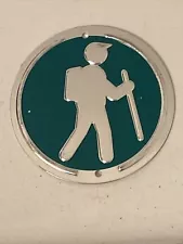 Each One Tennessee Forest Hiking Hiker Trail Metal Markers Signs approx 3"