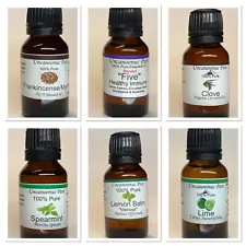 Essential Oils 15mL 100% Pure Non GMO, Therapeutic, Hexane Free 60+ Options