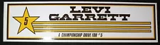 Vtg NOS NewOldStock BumperSticker Levi Garrett Drive for 5 ConwoodSales Co Snuff