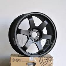 ON SALE 4 ROTA WHEEL GRID 17X7.5 5X114.3 45 73 SATIN BLACK