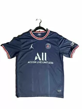 Jordan Nike Lionel Messi Paris Saint-German PSG 2021/2022 Home Authentic Jersey