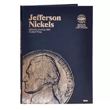 "WHITMAN" JEFFERSON NICKELS 1996 #3 FOLDER NEW WITH FREE SHIPPING!!