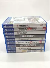 Unsealed Unsorted PS4 Games