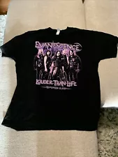 Evanescence T-Shirt XL Louder Than Life September 22, 2022