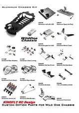 Kingfly Aluminum option parts for Tamiya Wildone/ BLOCKHEAD/Fast Attack Vehicle