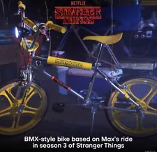 Mongoose 20” STRANGER THINGS NETFLIX Limited Edition “Max” BMX Bike New In Box