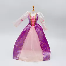 Barbie Princess Rapunzel Ballroom Wedding Type Gown Genuine Mattel