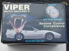 Vintage VIPER 600 Car Auto Alarm Security System Remote Control in Box