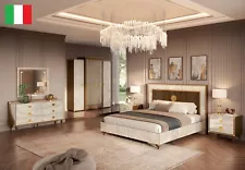 ESF Romantica 6 Piece King Italian Bedroom Set Classic Italian Renaissance