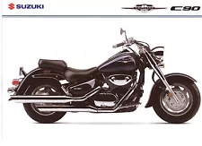 2002 SUZUKI 1500 BOULEVARD C90 CRUISER BIKE 2 page Motorcycle Sales Brochure NOS