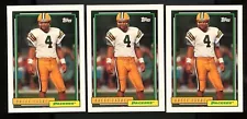 Lot of 3 1992 Topps Brett Favre RC #696 Mint HOF