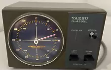 Yaesu G-450XL Controller Lights Up When Plugged In. Made in Japan