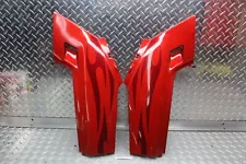 2006 KAWASAKI NINJA 250R EX250F RED RIGHT LEFT FRONT SIDE SEAT PANEL FAIRINGS (For: 2006 Kawasaki Ninja 250R)