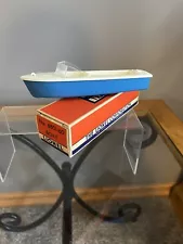 ~Scarce~ (Blue Hull) Nos Lionel Postwar 6801-60 Seperate Sale Boat W/Brick Box