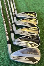 Cobra F-Max Draw Iron Set Gw, Pw, 8, 7, 5 Steel Shafts Regular Flex- SEE DESCRP