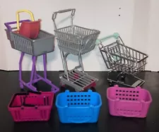 Barbie ~ Kelly Size Dolls Shopping Cart’s