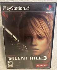 New ListingSilent Hill 3 For Sony Playstation 2 PS2 w/ Manual - Tested