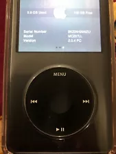 Apple iPod classic 6th Generation Black (160 GB)