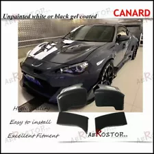 FRP ROCKET RB BUNNY V3 STYLE SIDE SKIRT CANARD 4PCS FOR 13- FT86 GT86 FRS BRZ