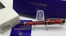 Waterman Phileas Medium Nib FOUNTAIN PEN CORAL Marble NOS MINT IN BOX (237)