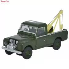 Oxford Diecast 76LAN2009 1/76 LAND ROVER SERIES II TOW TRUCK BRONZE GREEN