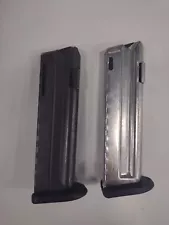 2 Factory Walther P22 .22 LR 10 Round Magazine OEM W/ RARE BLACK Mag P 22 CLIP