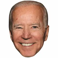 Joe Biden (Wink) Celebrity Mask, Flat Card Face