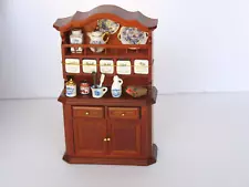 Dollhouse Miniature Kitchen Cabinet Hutch Reutter Porzellan / Porcelain