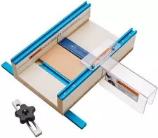 Table Saw Small Parts Crosscut Sled - Table Saw Sled Kit Includes Blade Guard