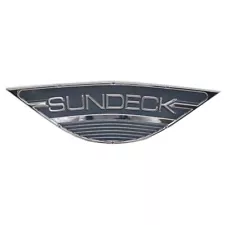 Sea Ray 270/290 Sundeck Boat Raised Logo Emblem Gray Silver 2154461