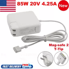 85W T-Tip Adapter Charger for Macbook Pro 15'' 2015 2014 2013 A1424 A1398 MC975