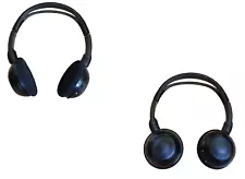 2 Wireless Headphones for Honda Odyssey Rear Seat Audio; Pre-Programmed