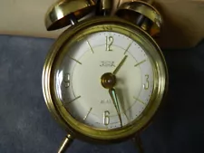 Vintage Koch Small Alarm Clock NIB NOS - UNUSED - OLD SCHOOL TINY ALARM