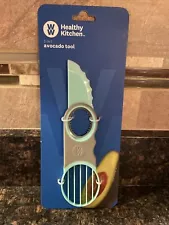 WW Weight Watchers Healthy Kitchen 3-in-1 AVOCADO Tool Cuts Pits Slices BPA Free