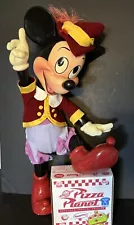 RARE Disney STORE Display Figure Big Fig MICKEY MOUSE Prop Pinocchio Outfit