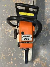 Stihl 026 Chainsaw Professional Saw Runs Good