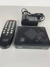 Cisco DTA 271HD Digital Transmitter Adapter TWC Converter Box w/ Remote & Power