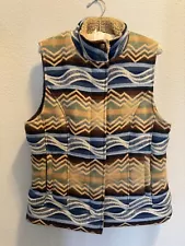 UGG PENDLETON Women’s Medium Wool Blanket Vest Southwest Pattern NWT