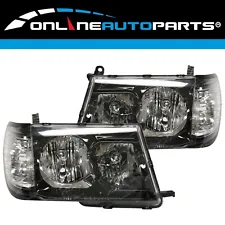 Altezza BLACK HeadLights Pair for Toyota Landcruiser 100 105 Series 1998-2005