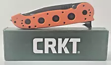 CRKT CARSON DESIGN M16-14ZER ORANGE RESCUE FLIPPER KNIFE NEW